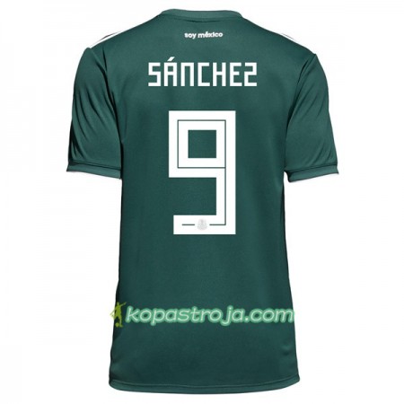 Billiga Fotbollströjor Mexiko Sanchez 9 VM 2018 Hemma tröja